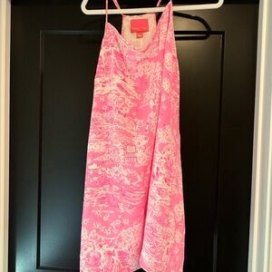 Lilly Pulitzer Pink and Gold Tag